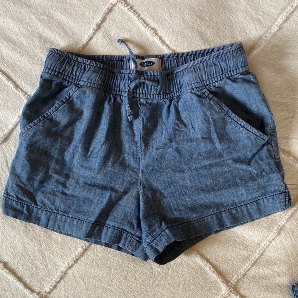 Bundle of GAP and Old Navy Girls Jean Denim & Chambray Shorts Size 8 - Picture 8 of 10